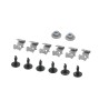 Set cleme fixare scut motor MERCEDES VITO/ VIANO (W639), 01.2003-2014, 14 buc/set,