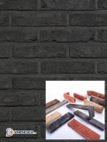 Coltar klinker Terca Agora Grafietzwart, 21.5x6.5x2.3 cm