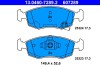 ATE 13.0460-7289.2 set placute frana,frana disc