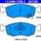 ATE 13.0460-7289.2 set placute frana,frana disc
