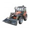 Tractor 90CP, 4x4 cu incarcator frontal, cabina inchisa, roti 14.9-30/9.5-24