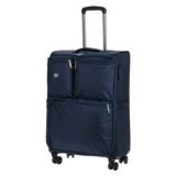 Valiză Troler Albastră 87L cu Buzunare Exterioare, CMCLASS