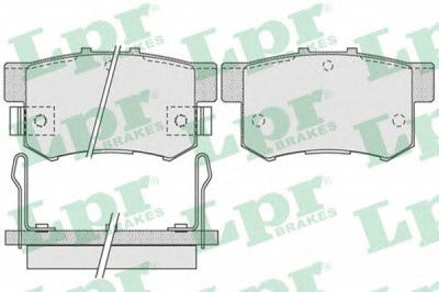 Set placute frana,frana disc HONDA STREAM (RN) (2001 - 2016) LPR 05P1014 foto