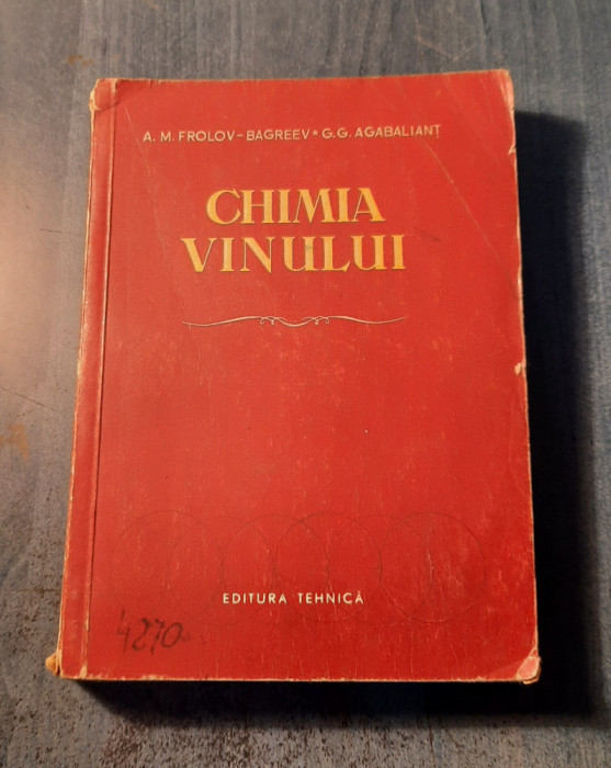 Chimia vinului A. M. Frolov Baggreev