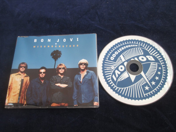 Bon Jovi - Misunderstood _ maxi single , cd _ Island ( Europa , 2002 )