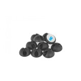 Set organizatoare cabluri, 28 x 28 mm, 10 elemente, Keltin K02209