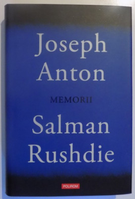 MEMORII SALMAN RUSHDIE de JOSEPH ANTON , 2012 foto