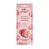 Masca exfolianta cu capsuni si granulatie fina, 8ml, Selfie Project