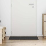 vidaXL Covoraș de intrare Negru și Gri 60 x 90 cm Polipropilenă, PVC