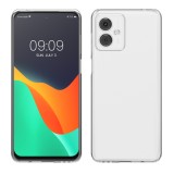 Husa Kwmobile pentru Motorola Moto G14, Transparent, Silicon, KWM000022NE001C, Carcasa