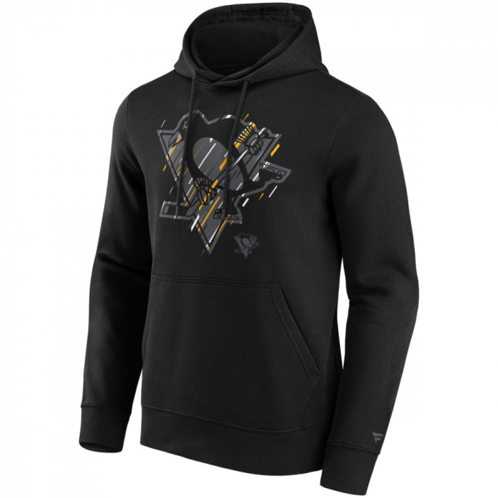 Pittsburgh Penguins hanorac de bărbați cu glugă Etch Hoodie black - S