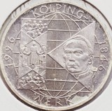 518 Germania 10 mark 1996 William Conrad R&ouml;ntgen - A - km 188 argint, Europa