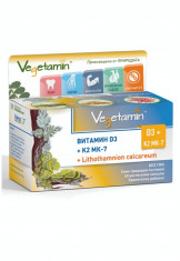 VEGETAMIN ? Vitamina D3 + K2 MK-7 foto