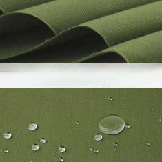 Copertina pentru acoperis cort tip pavilion, impermeabila cauciucata, invelis din material textil oxfort 700d, 3 x 4.5 m, verde