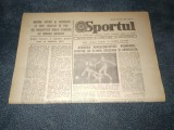 ZIARUL SPORTUL 1 DECEMBRIE 1981