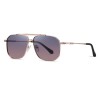 Ochelari de Soare, Barbati - Techsuit (8538) - Rose Gold / Gradient Purple