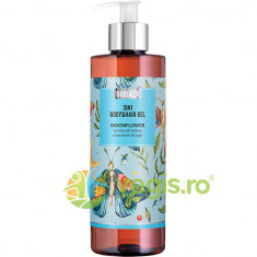 Sampon si Gel de Dus cu Extract de Musetel si Salvie Moonflower 400ml