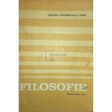 Ludwig Grunberg - Filosofie - Manual pentru licee (Editia: 1990)