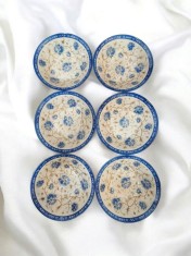 Set 6 boluri din ceramică stil vintage