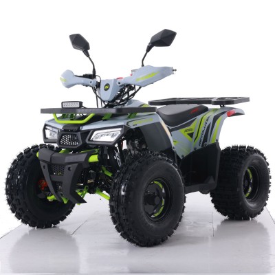 Atv Asix Hunter 125cc, roti 8 inch, 1+1 viteze, culoare gri/lime Cod Produs: MX_NEW A6-HUN12586-5 foto