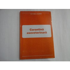 CARANTINA ZOOVETERINARA - VICTORIA MARTIN