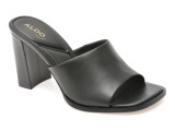 Papuci eleganti ALDO negri, RE-SOPHIA 001, din piele naturala