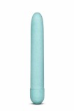 Vibrator Clasic Gaia Eco Aqua, Turcoaz, 17.5 cm