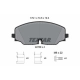 Textar set placute frana, frana disc Q+