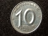 10 pfennig 1953 E (in capsula), DDR, RARA, stare foarte buna [poze]. Discount conform descriere [10 - 20 %. Vezi descrierea.]., Europa