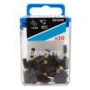 Bit de impact 20 buc/set TORX GRAPHITE TX20