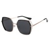 Ochelari de Soare Polarizati Techsuit 9768 Black Gold Gray Unisex Protectie UV