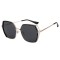 Ochelari de Soare Polarizati - Techsuit (9768) - Black / Gold / Gray