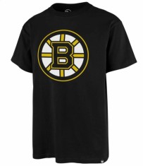 Boston Bruins tricou de bărbați 47 Basic Logo black - M