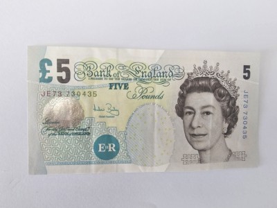 Anglia 5 Pounds 2002 foto