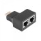 Adaptor Extender HDMI - 2x RJ45 mama