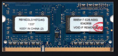 Memorie Sodimm Kingston 4Gb DDR3 1600Mhz PC3L-12800S 1.35V, RB16D3LS1KFG/4G foto