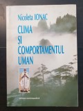 Clima și comportamentul uman - Nicoleta Ionac
