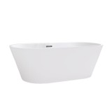 Leziter Cada Freestanding Noa 170x75x56 cm Acril Sanitar Alb Garantie 36 luni
