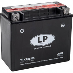 Baterie Moto LP Batteries Agm 18Ah 250A 12V MA LTX20L-BS