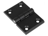 Balama neagră din aluminiu și zinc 76mm x 50mm