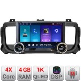 Navigatie Citroen Jumpy Toyota ace Peugeot Traveller Kit-jumpy16 Edotec 4+64 10.5 inch Incell 1K android Wifi 5Ghz gps internet v1 CarStore Technology