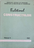 BULETINUL CONSTRUCTIILOR VOL.5 1987. INDICATIV C 149-87, C 163-87, CD 140-82, CD 163-87, CD 164-87, CD 169-87-IN