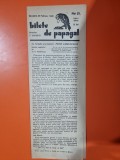 Bilete de papagal - no 21 / 25 februarie 1928