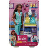 Barbie Cariere set cu papusa doctor pediatru, Mattel