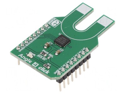 Senzor de C&amp;acirc;mp Magnetic SPI ANGLE 4 CLICK foto