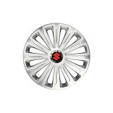 Cumpara ieftin Set 4 capace roti Cu Inel Cromat Trend R16 Compatibil Cu Suzuki
