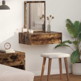 vidaXL Masă de Machiaj cu sertar Maro 60 x 40 x 70 cm Lemn compozit