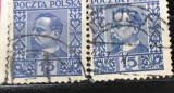 Timbre - Polska - Polonia - Interbelice - Serie 2