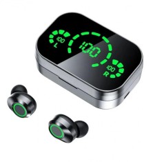 Casti wireless bluetooth 5.3 Anularea Zgomotului Fara fir Digital foto