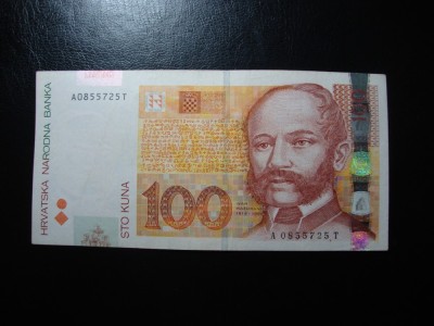 CROATIA 100 KUNA 2002 SUPERBA foto